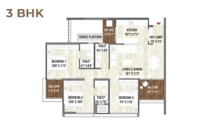 3 BHK